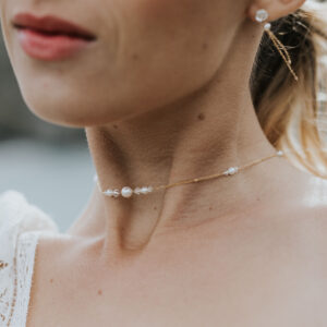 ISAURE - Collier ras de cou
