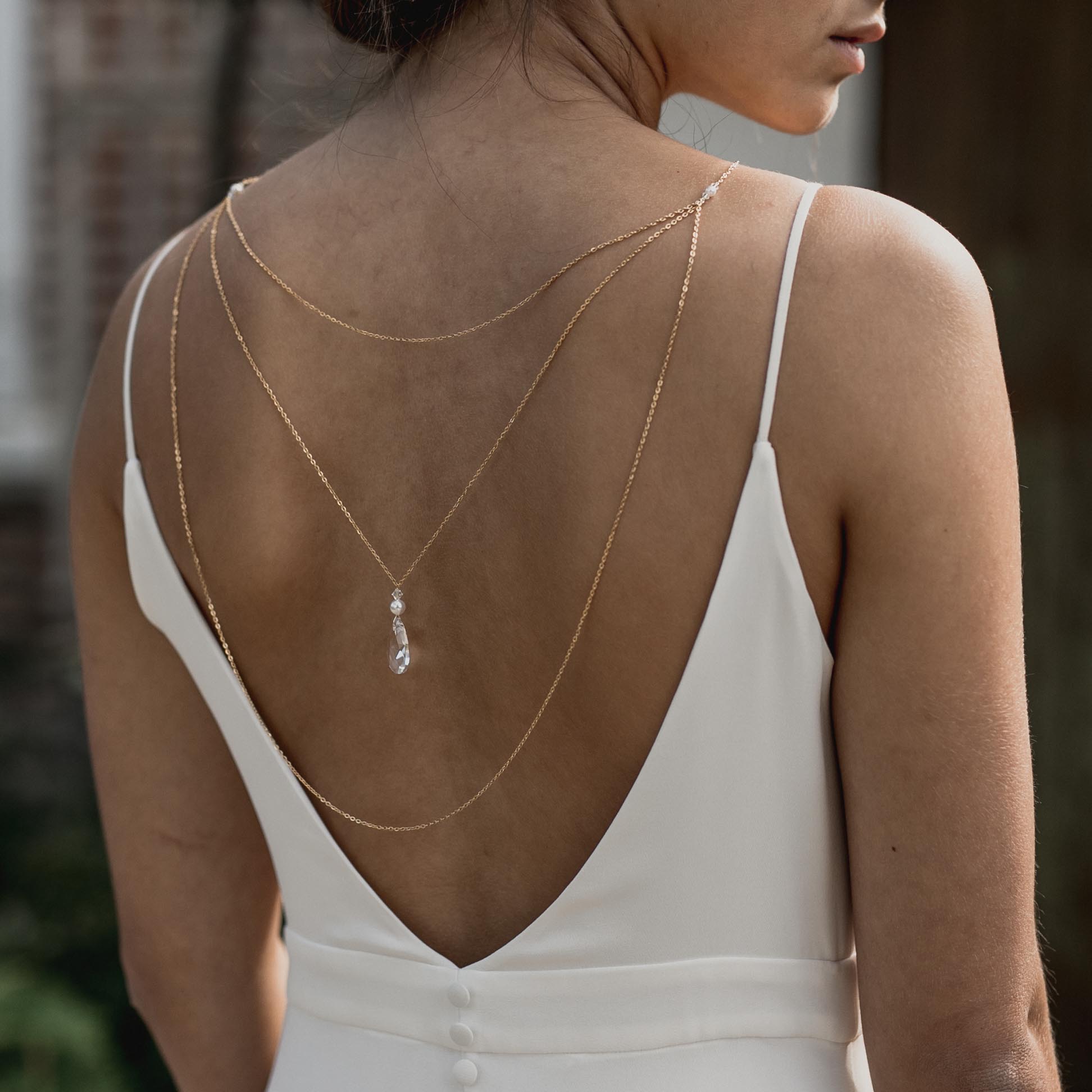 Collier de online dos mariage