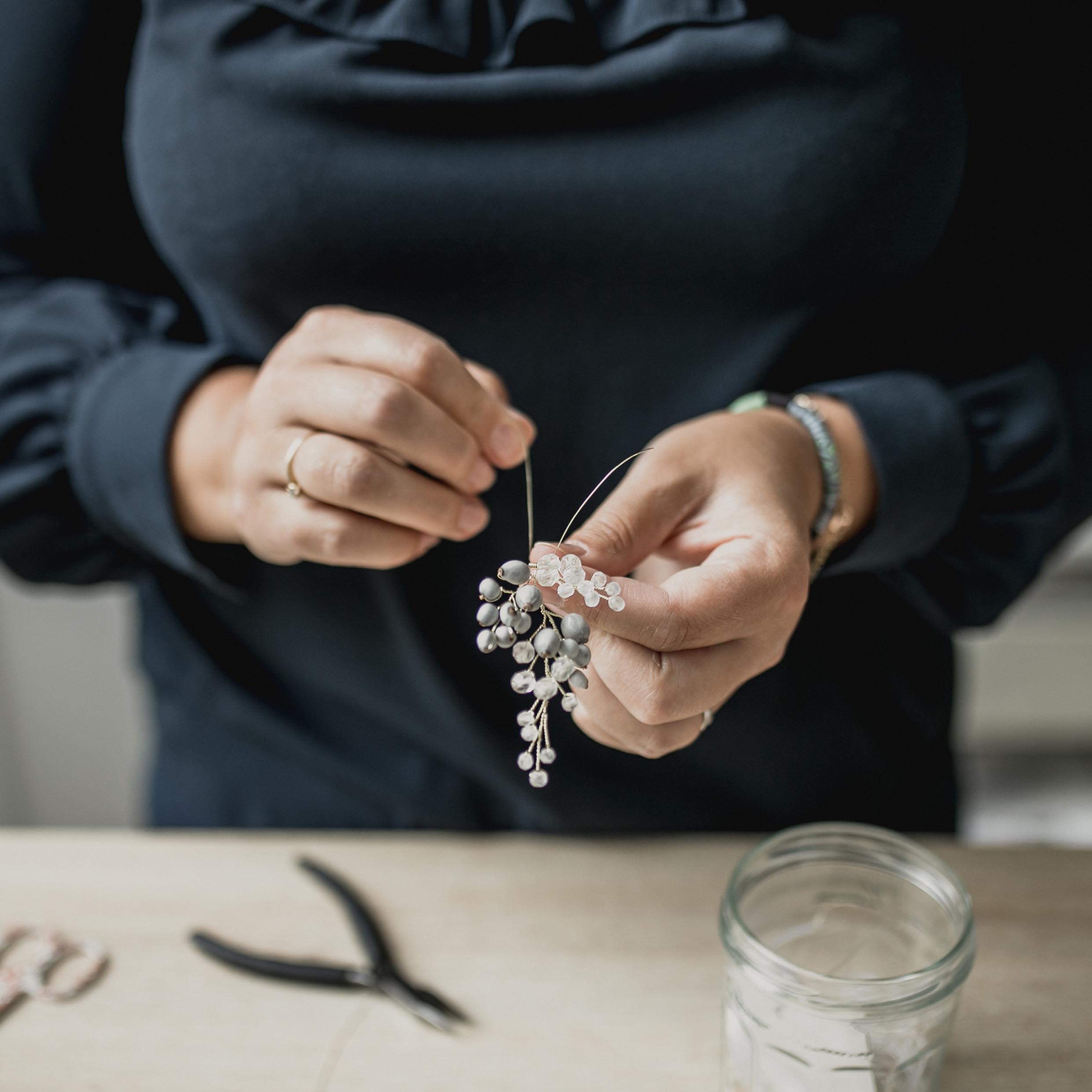 Bijoux de on sale main mariage