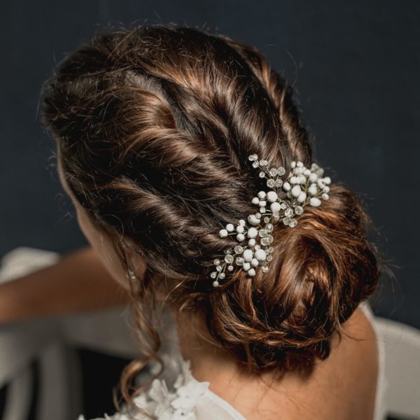 bijou de mariage pour coiffure de mariée