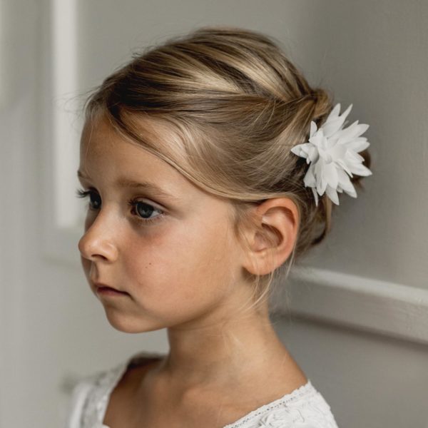 bijou de mariage pour cheveux en forme de pompon pour coiffure de mariée