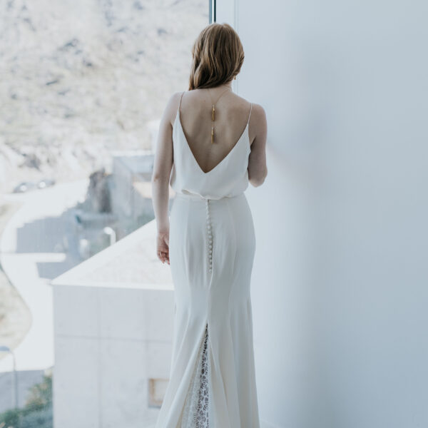 ICONIC - Collier de dos / Pompon métallique – Image 3