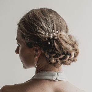 epingle à chignon pour coiffure de mariage avec perles boules